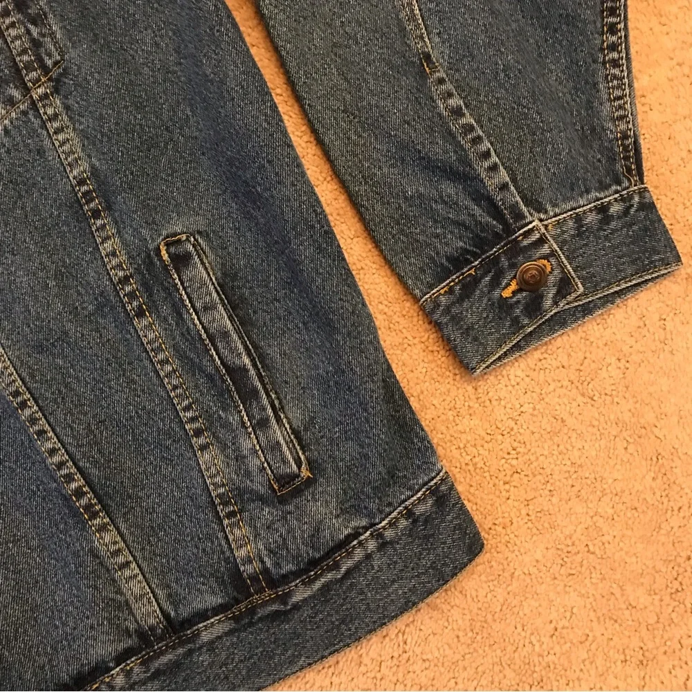 Denim Trucker Jacket 2XL Cannery Casino Hotel Las Vegas Blue Cotton Outerwear